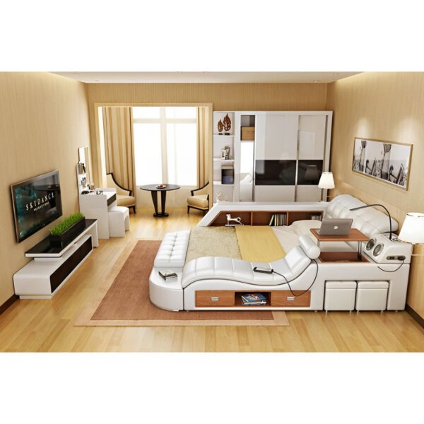 เตียงฟูล ออฟชั่น รุ่นj1,full option bed j1, มาพร้อมกับฟังก์ชั่นการใช้งานที่สะดวกต่อการนอน